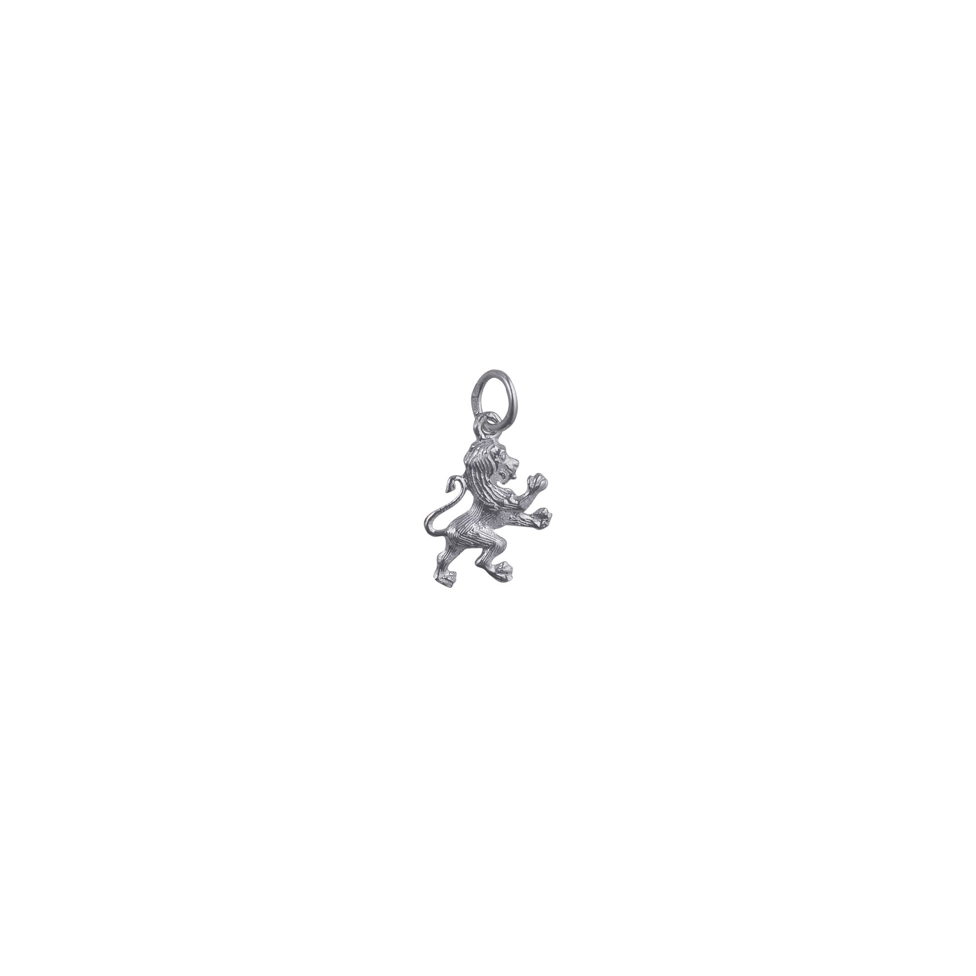 Silver Lion Rampant charm | Jamieson & Carry - Jamieson & Carry