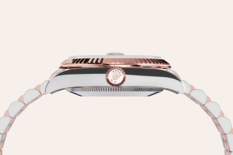 Rolex Datejust in Everose Rolesor - combination of Oystersteel and ...